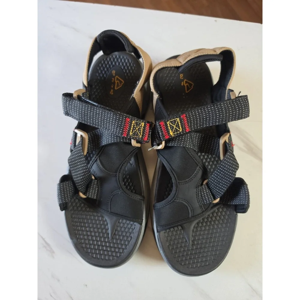 Men's Ozark Trail Outdoor Equipment Active Hiking Fishing Black/ Sandals Size 9